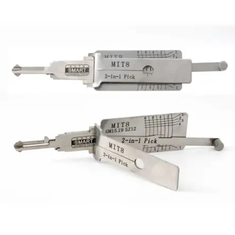 Bild 5: Smart Tools Asiatisches Auto 5 Stück 2-in-1 Pick und Decoder NSN11 TOY2 TOY43 HON66 MIT8 Auto Loc ksmith Tools