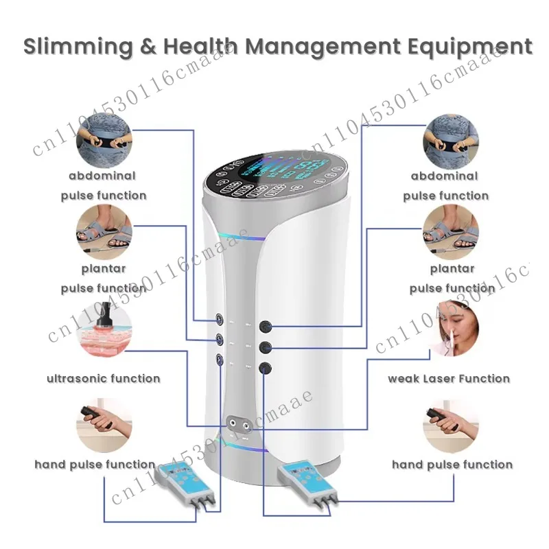 Electric digital pulse pain reliever massager device whole body physiotherapy massage products