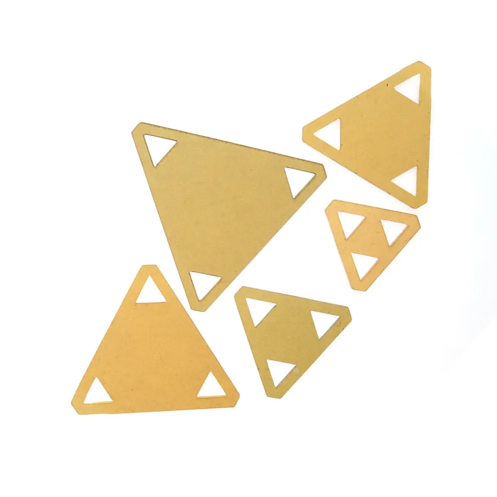 5Pcs Unique Shape Quilting Templates 5 Different Sizes for DIY Handmade Crafts Quilting Patchwork Embroidery Sewing Templates view 3