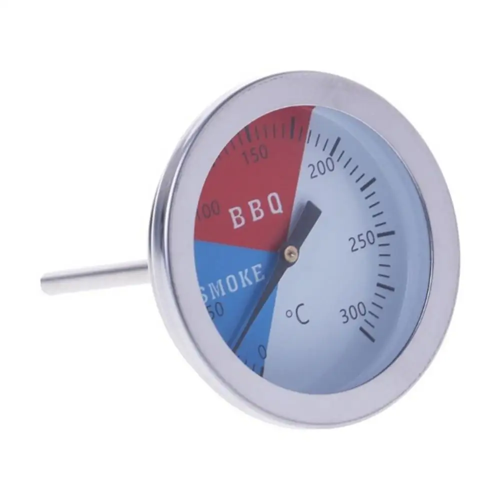 Bbq Smoker Grill Thermometer Steel Barbecue 300 Degrees 2023 Newest Wholesale Outdoor Camp Tool Temperature Gauge Thermometer