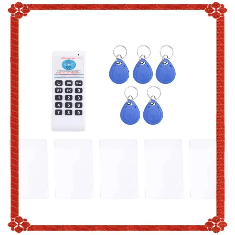 24-Hour Delivery Handheld Frequency 125Khz-13.56MHZ Copier Duplicator Cloner RFID NFC IC Card Reader & Writer