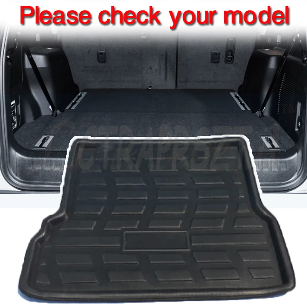 For Toyota Land Cruiser Prado J150 150 7-Seats 2010 - 2019 Boot Cargo Liner Tray Trunk Mat Floor Carpet 11-2013 2014 2015 2016