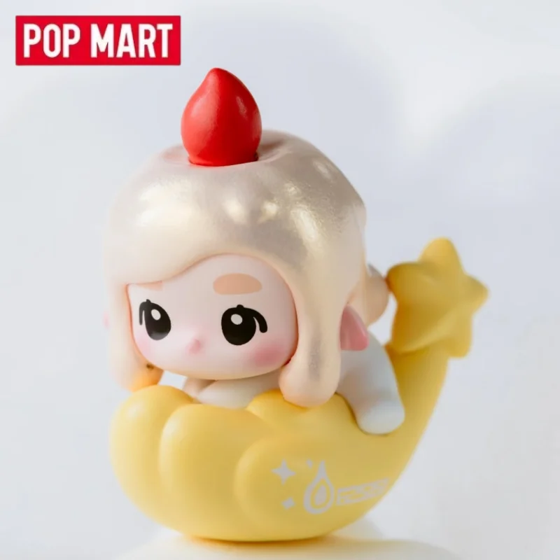 

POPMART POP BEAN Goodnight Night Sky Series Мини-слепая коробка Аниме Фигурка Угадай Сумка Украшение Фигурки Куклы Модель Подарок