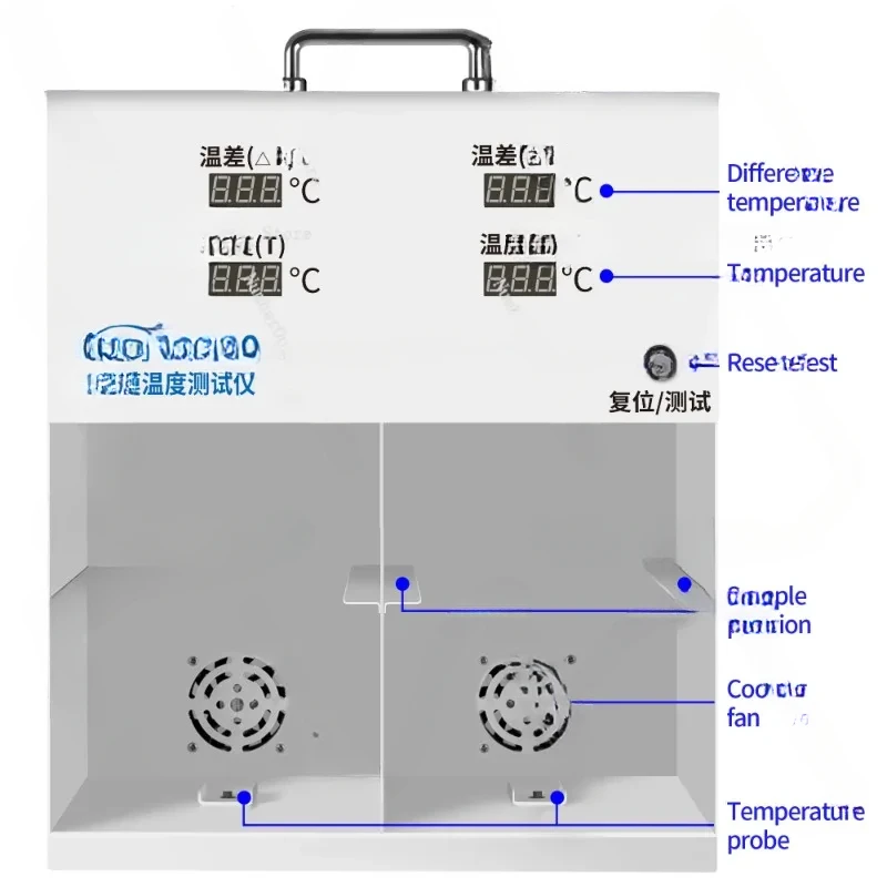 LS300 Automotive Tint Meter Thermal Insulation Demonstration Temperature Measurement Solar Film Window