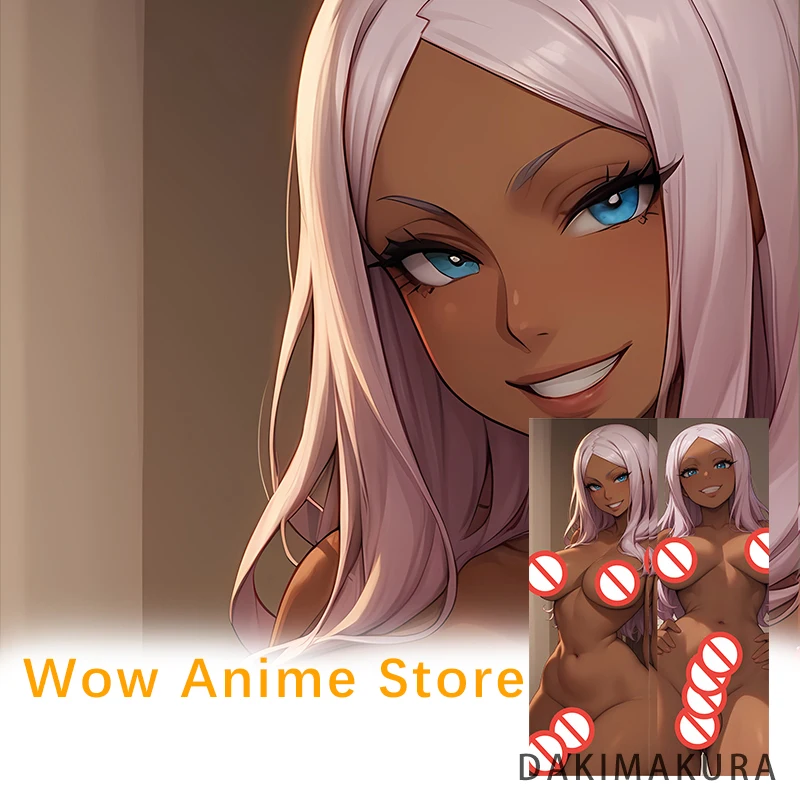 غطاء وسادة الأميرة هيبانا فوتا أنيمي غطاء وسادة مطبوع على الوجهين Dakimakura وسادة للجسم بالحجم الطبيعي