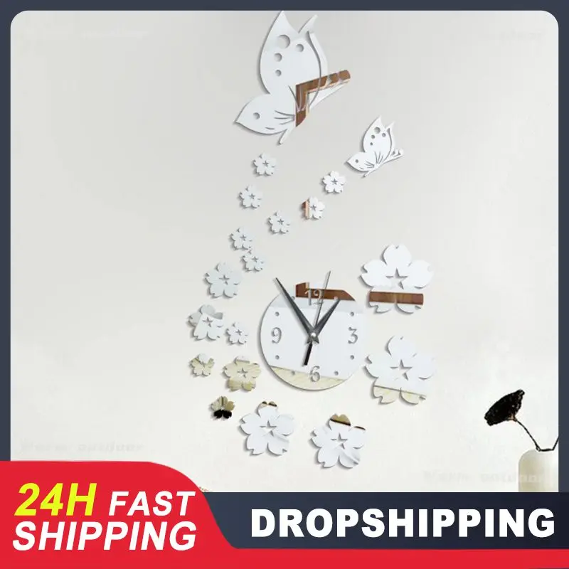 3d Şık Kurulumu Kolay Modern Zarif Dayanıklı Çok Yönlü Ayna Çıkartmaları Zarif Ev Dekor Fikirleri Çarpıcı Premium Yaratıcı