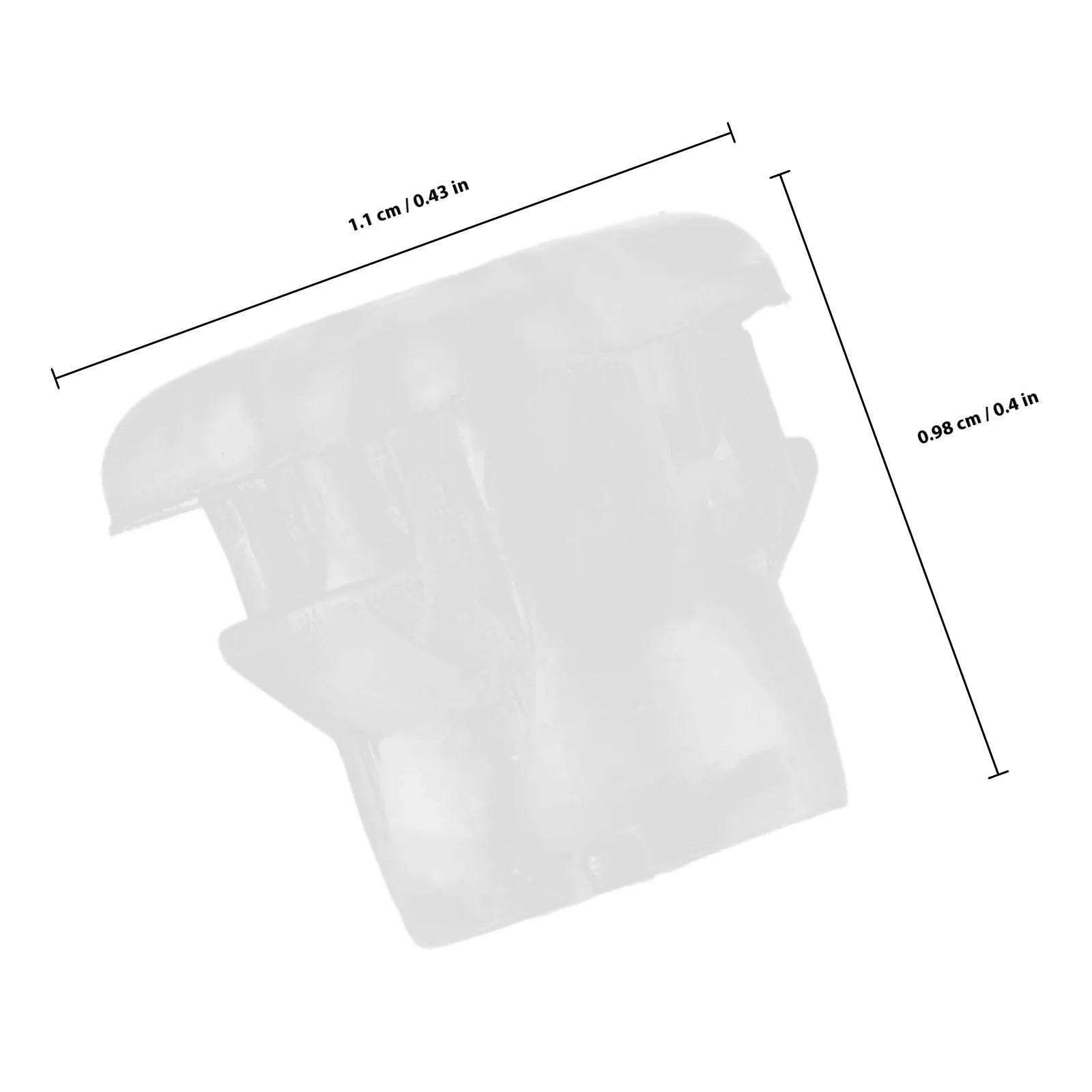 200 قطعة Led الجنية المقابس السلامة للأضواء التثبيت السريع آمن عقد استبدال أجزاء سلسلة مقاطع الضوء مقاطع الضوء البلاستيكية #4