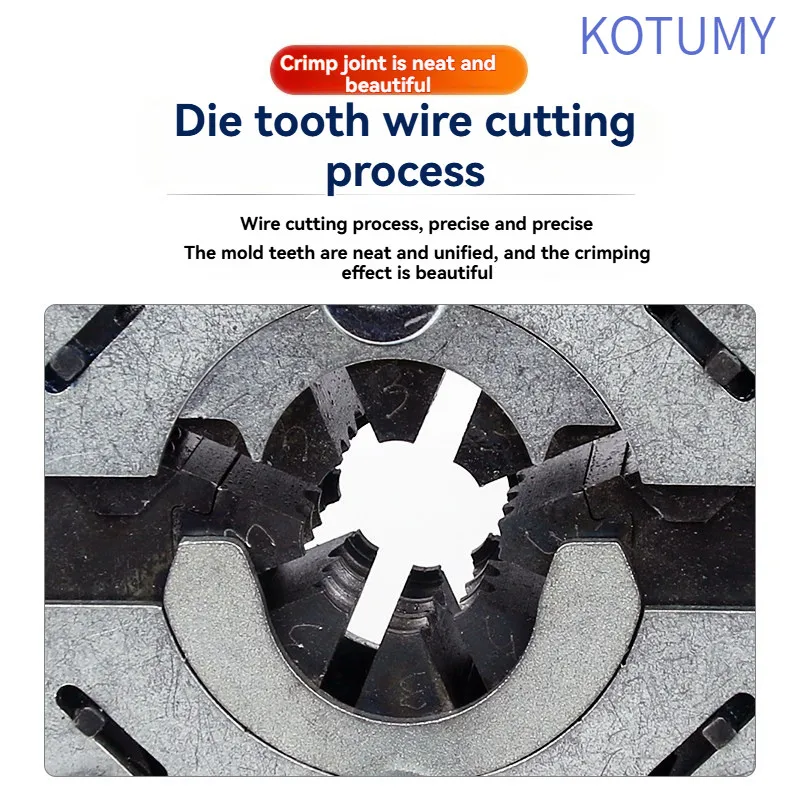New KOTUMY Car Air Conditioning Pipe Crimping Machine Air Conditioning Hose PipeHead Hydraulic Crimping Tool