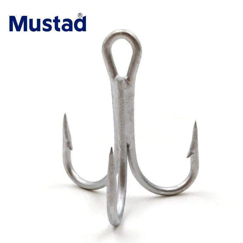 

High Quality Mustad Hooks Sea Treble Fishing Hooks 7794-ds # 3X Bold Strengthen DACROMET Treated Seawater Resistant Fishing Hook
