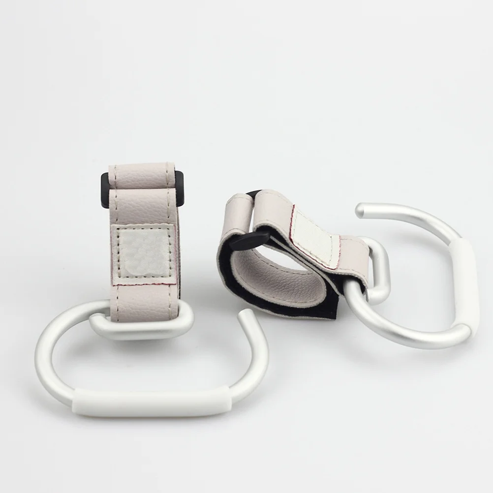 ملحقات عربة الأطفال، مشابك شماعات حقيبة حفاضات الأطفال، سهلة التركيب، إزالة الوصول القابل للتكرار، راحة رائعة للمشي والتسوق #2