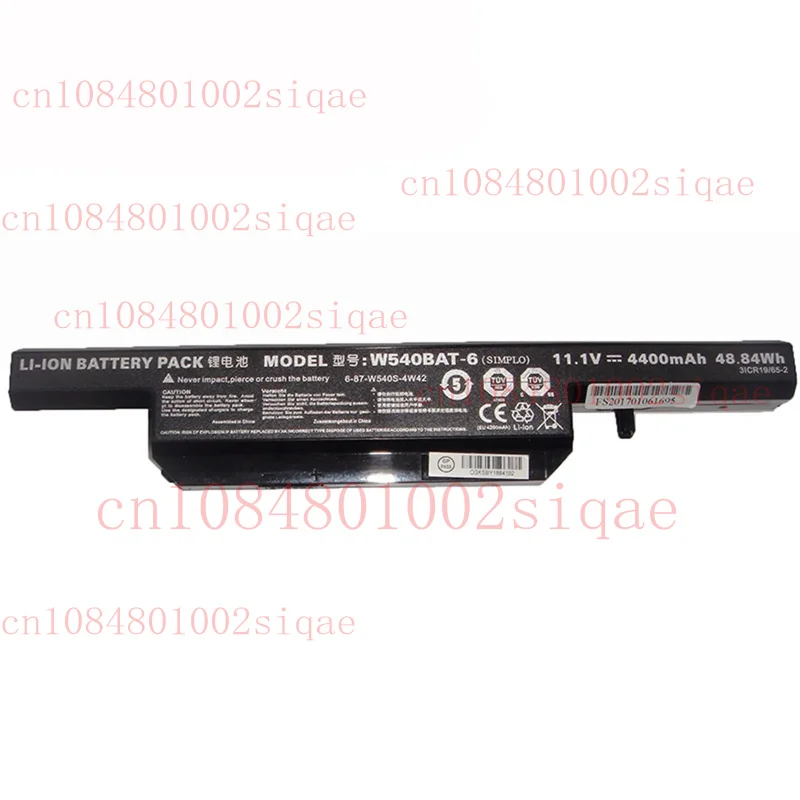 

Аккумулятор W540BAT-6 для Clevo W540 W540EU W54EU W550SU1 W550EU W55EU W155U