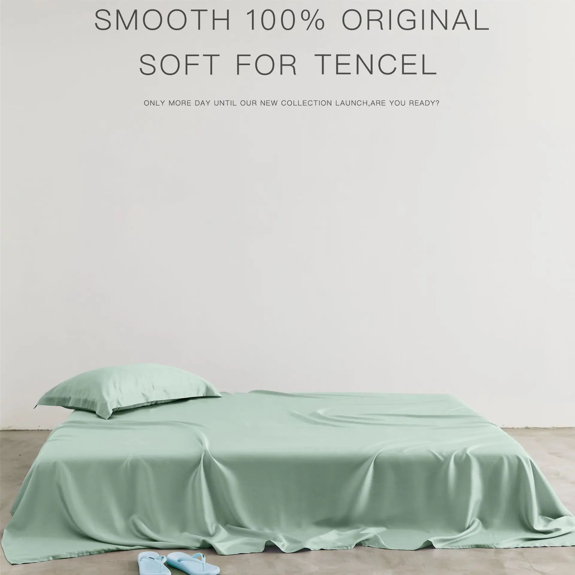 

Customizable Nordic Summer Home Tencel Student Dormitory Skin-friendly Single Sheet