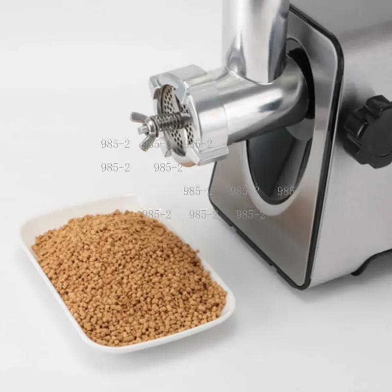 Stainless Steel Feed Pellet Machine, Electric Granulator for Bird Food Cat Dog Pet Feed & Fishing Bait