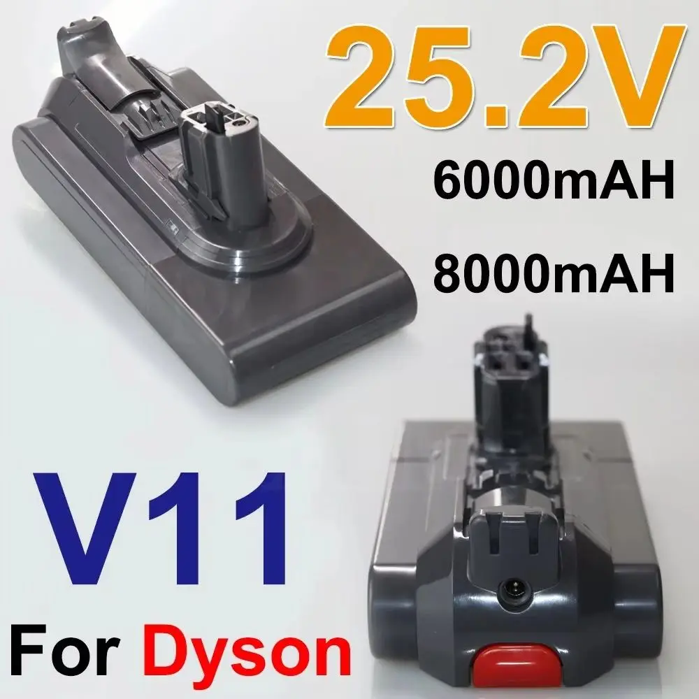 

Rechargeable Battery For Dyson Vacuum Cleaners V11 25.2V 6000mAh/8000mAh Lithium