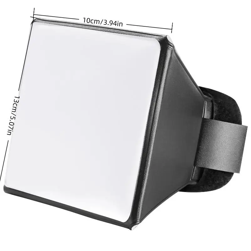 1/3Pcs Photography Flash Diffuser Softbox Universal DSLR Photo Diffuser Soft Light Box Foldable Accessories For Cameras