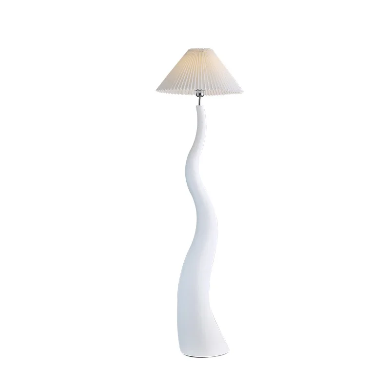 

Simple style creative mushroom design fabric floor lamp bedroom living room decoration