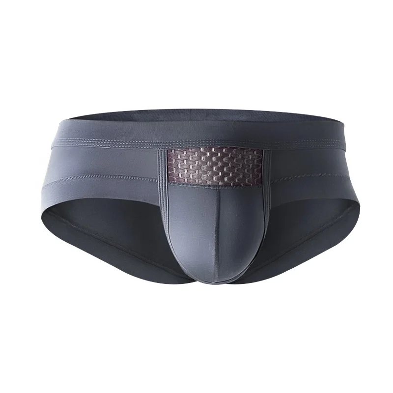 3-Pack of Men's Underwear, Men's Briefs, U Convex Bag Underwear, Summer Sexy and Breathable Youth Comfortable Low-Waisted Underp