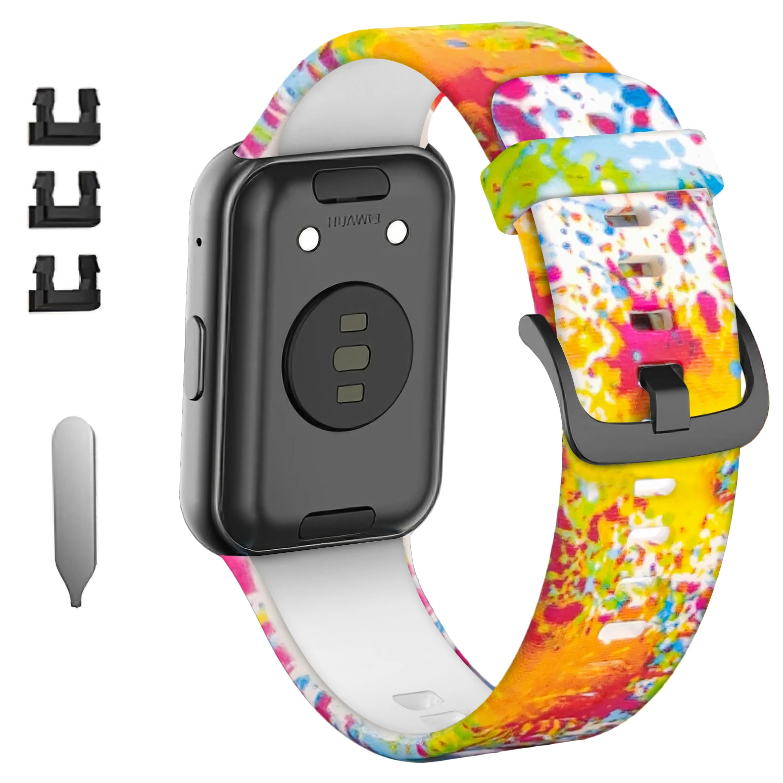 Cinturino di ricambio per Huawei Watch Fit Smart Watch accessori da polso impermeabili in Silicone morbido cinturino per Huawei Fit Smartwat