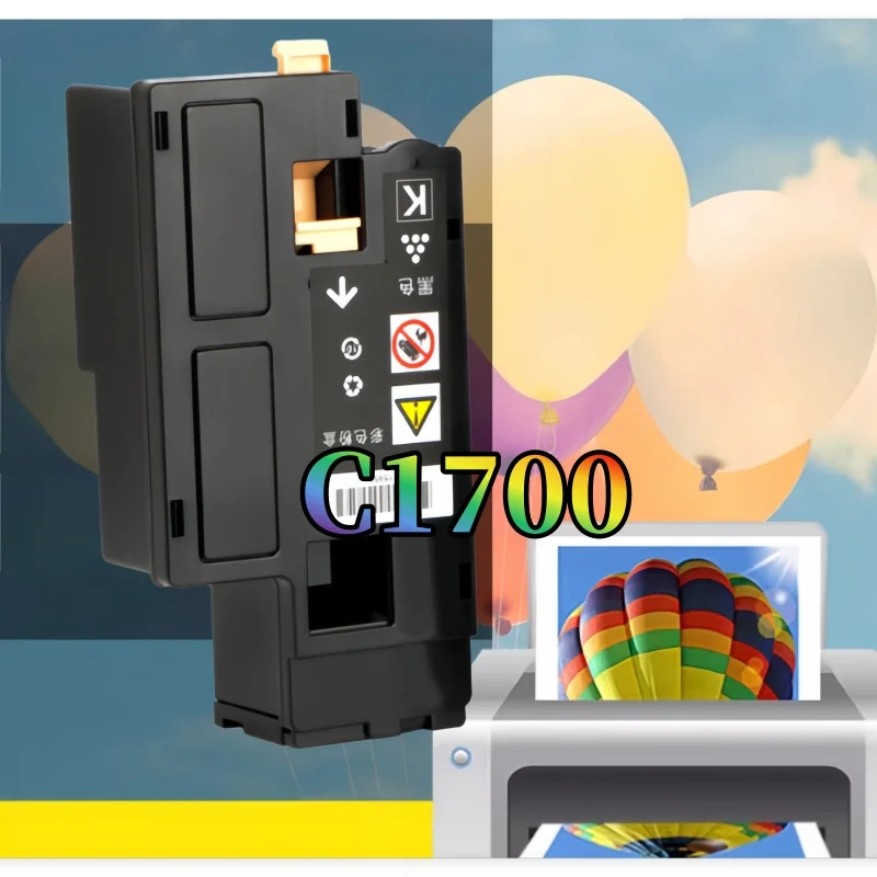 1 cartucho de toner preto compatível para impressora a laser Epson C1700 1700 C1750 1750 CX17