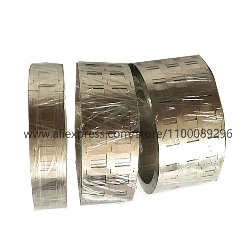 1Kg/roll 26650 Lithium Battery Nickel Strip Thickness 0.15mm Hole Pitch 27.5mm/26.2mm Nickel-plated Strip 2p/3p/4p Welding Sheet