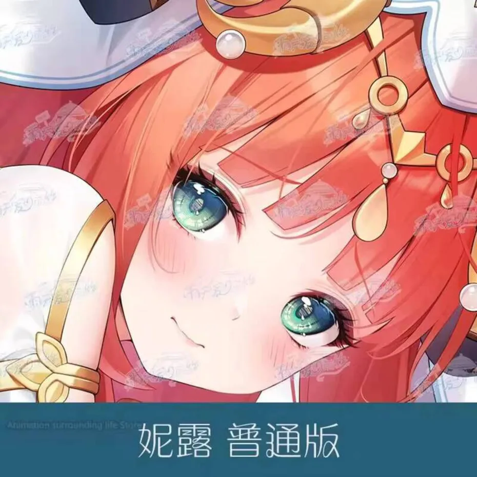 

Anime Dakimakura Pillow Case Genshin Impact Nilou Double-sided Print Otaku Of Life-size Body Pillowcase Gifts