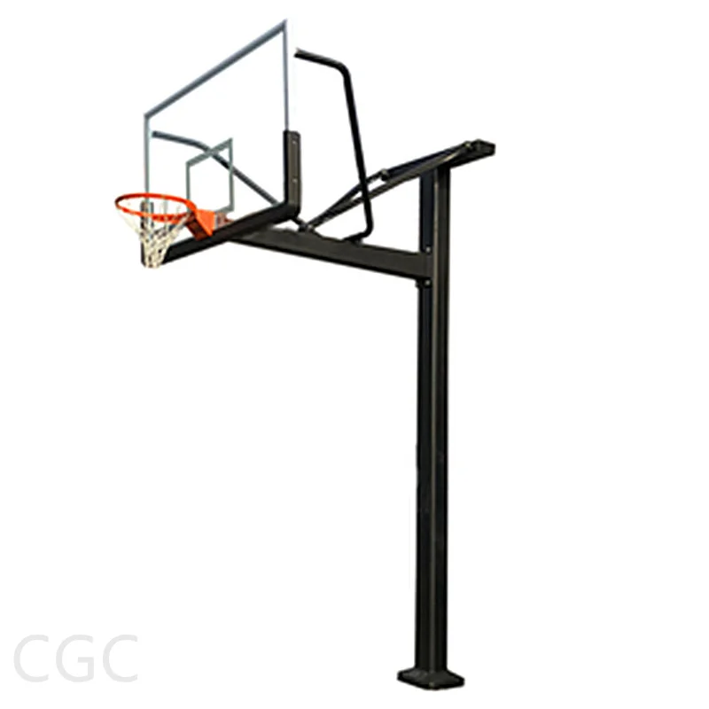 

Indoor And Outdoor In-ground Basketball Rack For Basketball Court Adjustable Basketball Hoop Stand New Arrival Heavy Duty Stable