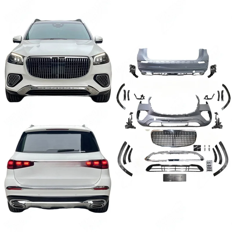 High Quality Direct Fitment Body Kit Facelift Conversion Upgrade Kits For GLS X167 2020-2025 Upgrade To GLS600 Model