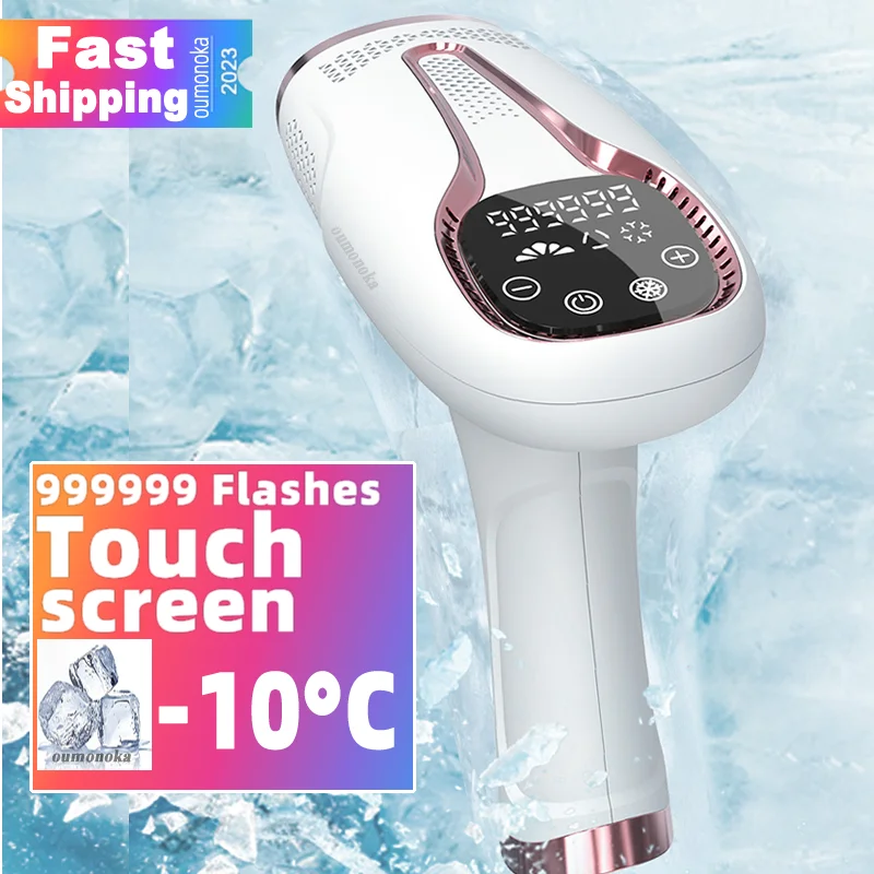 New IPL Hair removal Epilator a Laser Permanent Hair Removal Machine Face Body Electric depilador a Laser 999999 Flashes