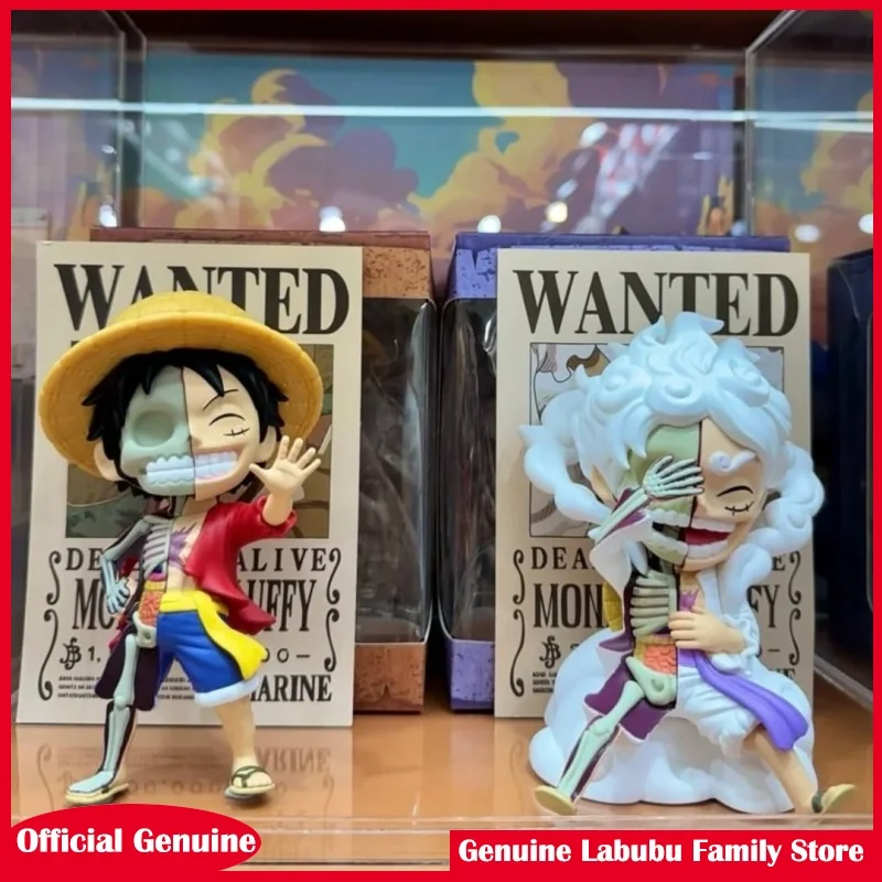 

Горячий оригинальный One Piece Half Skeleton Wanted Series Bounty Series Аниме Фигурка Обезьяна D Луффи Саурон Санджи Игрушки Рождественские подарки
