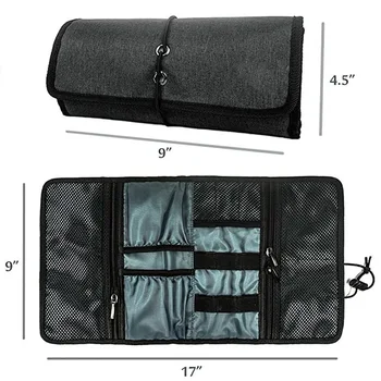 Pochettes électroniques en poudre, sac de transport pour accessoires de téléphone, chargeur de câble de voyage, nouveau