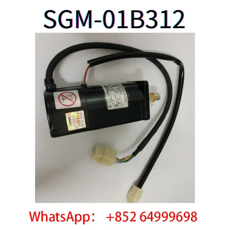 

second-hand Servo motor SGM-01B312 tested ok