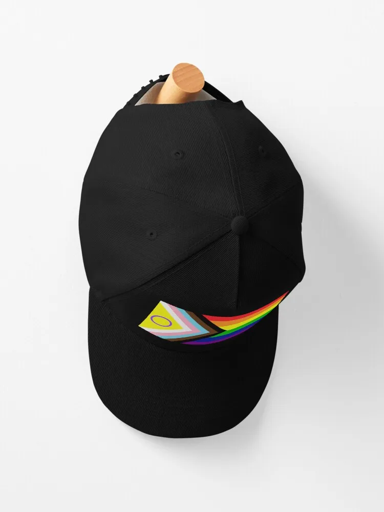 2021 Intersex-Inclusive Progress Pride Flag Cap For Women Men Hip Hop Cap Street Baseball Hat