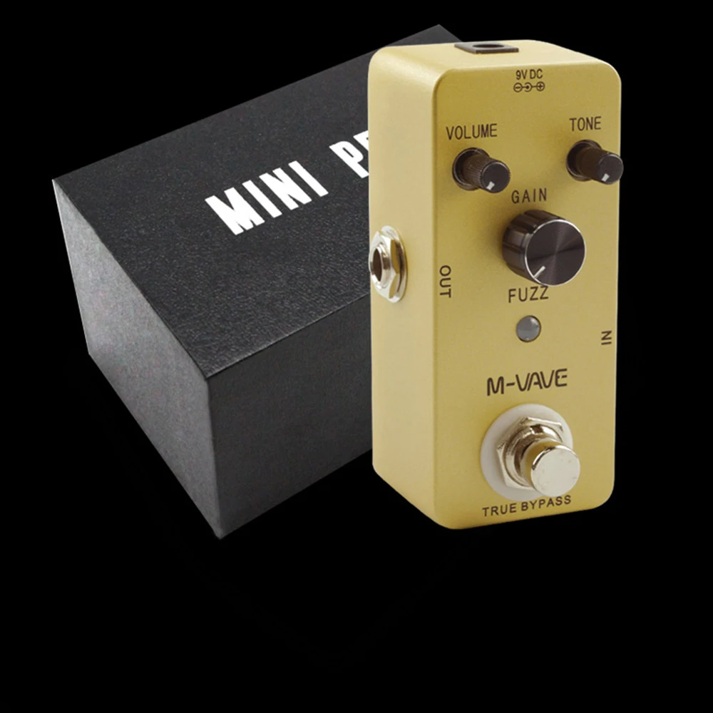 M-VAVE Pedal efek gitar mode Vintage, Pedal efek gitar, mode Vintage, Bypass sejati, suku cadang & Aksesori Gitar Wah