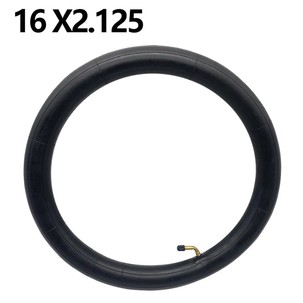 16 Inch 16x2.125 Inner Tube/Outer Tire Electric Bike Bicycle Inflatable Tire Puncture-resistant Rubber E-bike Tyre Replace Parts