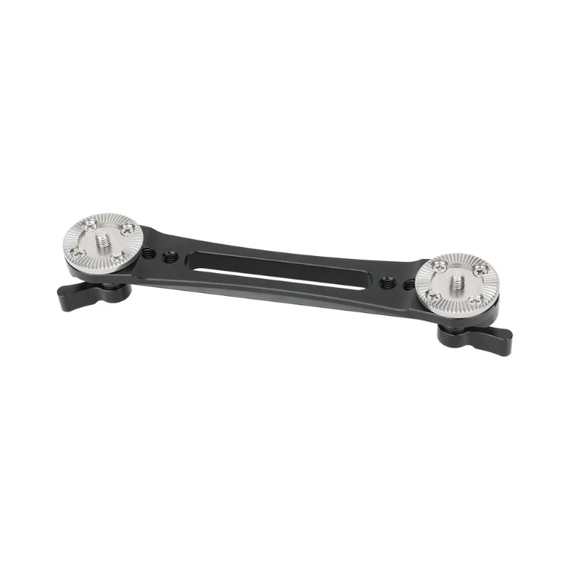 Suitable For Camera Rig,Gear Extension Arm With NATO Slide Rail,M6 Screw Gear Mount On Both Sides