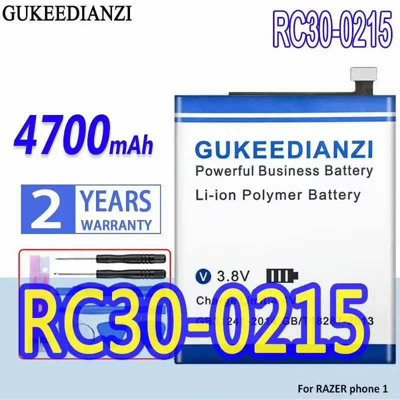 

Долговечный аккумулятор для мобильного телефона емкостью 4700 мАч для Razer 1, высокая совместимость RC30-0215
