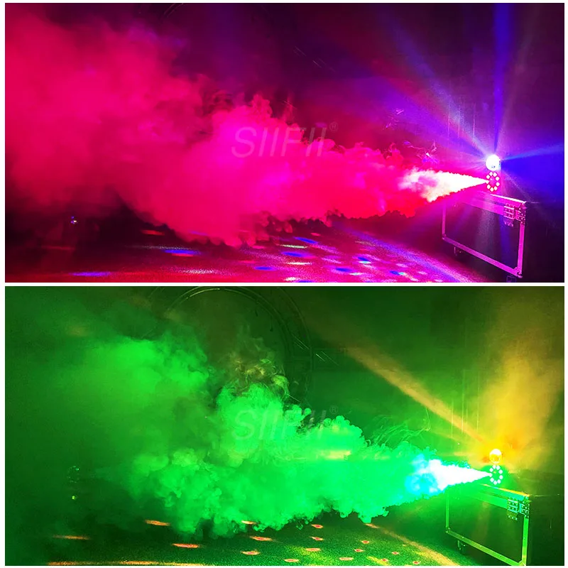 Podium Rookmachine 700W Rookblazer Ktv Sfeer Licht Thuis Bungee Di Licht Spraakbesturing Led 7 Kleuren Verven Magische Bal