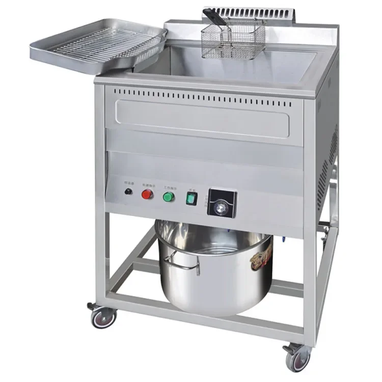 

Economy Professional Floor Type Fish Fryer Commercial Oil Water Deep Fryers Electric Fryer Factory