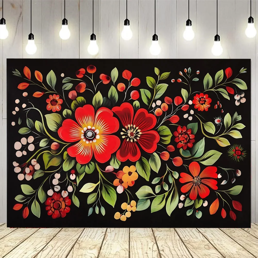 

Flower tapestry, colorful flower bird traditional aesthetic hippie wall hanging, ethnic plant tapestry bedroom living room