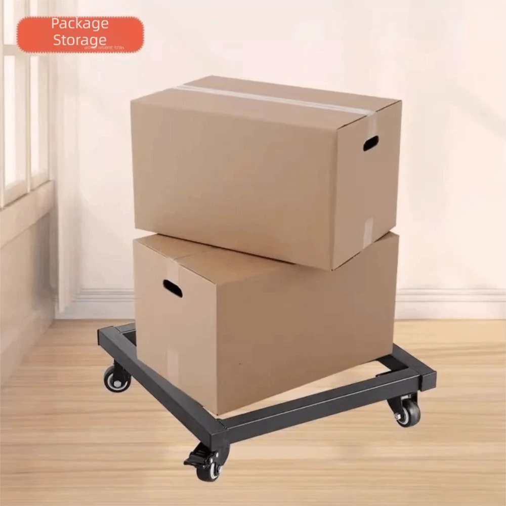 

Усиленная передвижная подставка для кашпо квадратной формы с гибкими универсальными колесами, прочная конструкция, высокая грузоподъемность