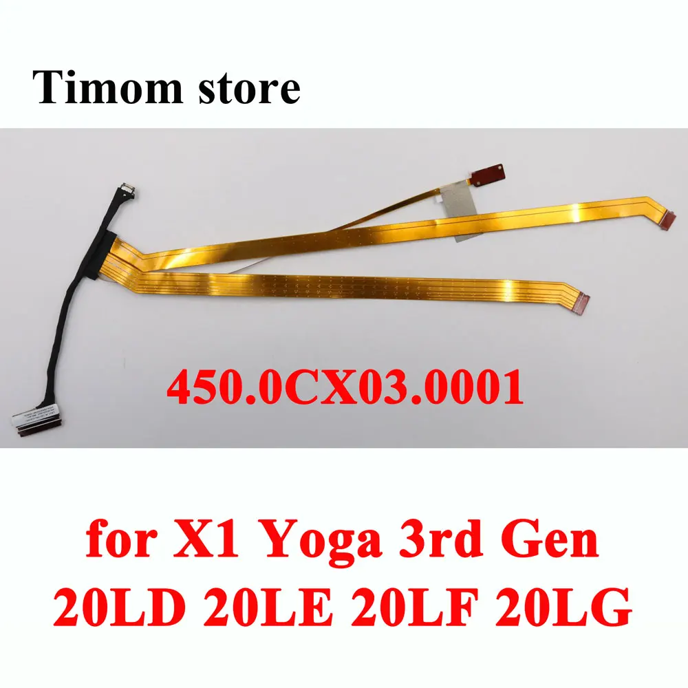 

450.0CX03.0001 IR Camera Cable Touch Cable 100% Original New for X1 Yoga 3rd Gen 20LD 20LE 20LF 20LG ThinkPad Laptop FRU 01AY951