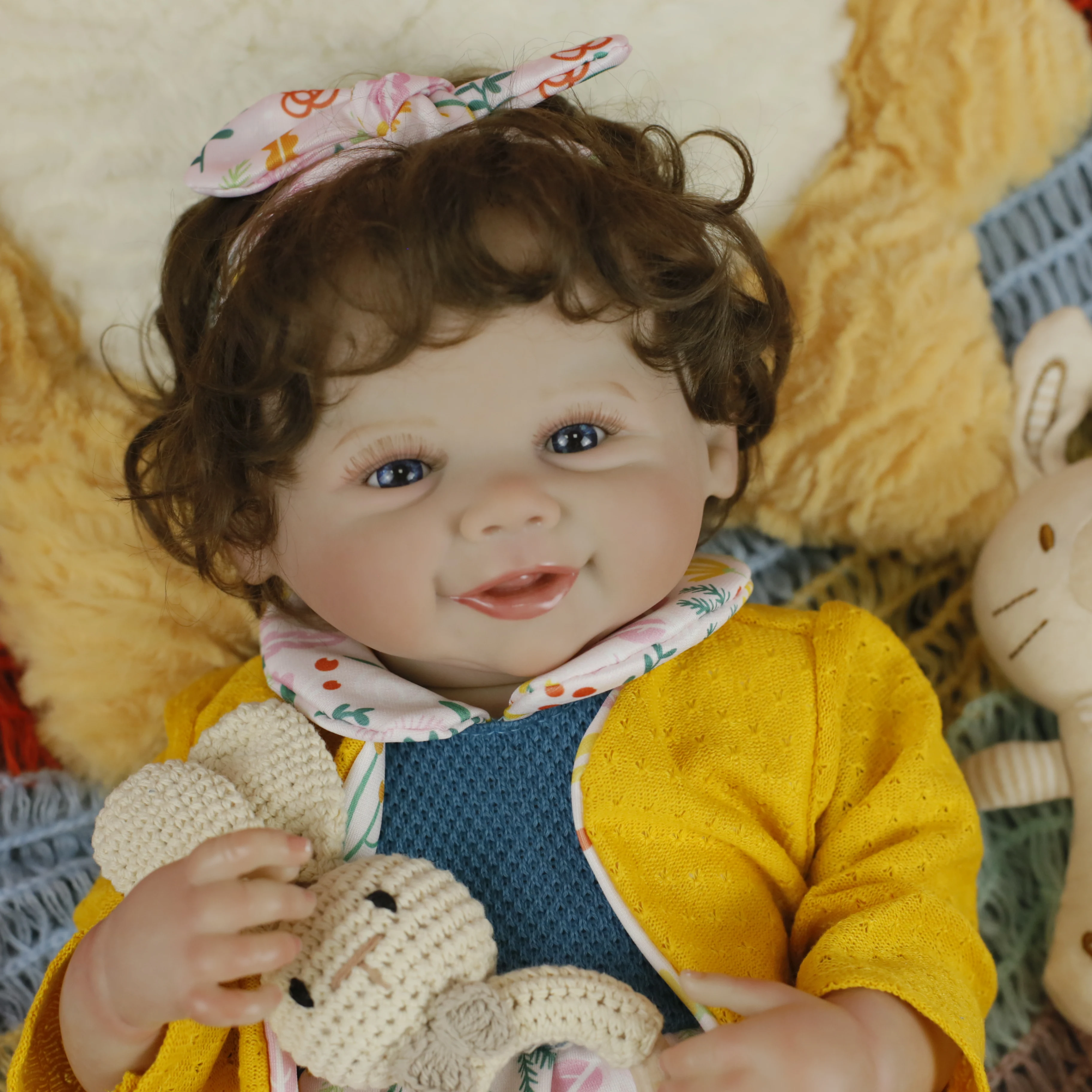 Lifereborn 45CM 18 ''muñecas realistas de bebé Reborn vinilo de silicona juguetes suaves para niña recién nacida con recipiente para sangre para regalos de niños