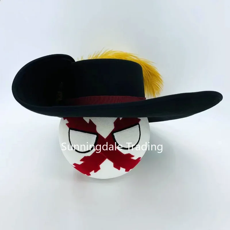 스페인 제국 봉제 인형 장난감 및 모자 폴란드 공 컨트리 볼 스페인 공 봉제 인형 코스프레 선물용