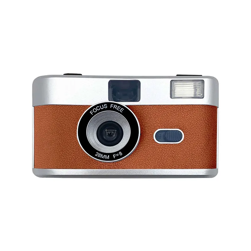 ヴィンテージ35mmフィルムカメラ フラッシュ内蔵 手動フォーカス