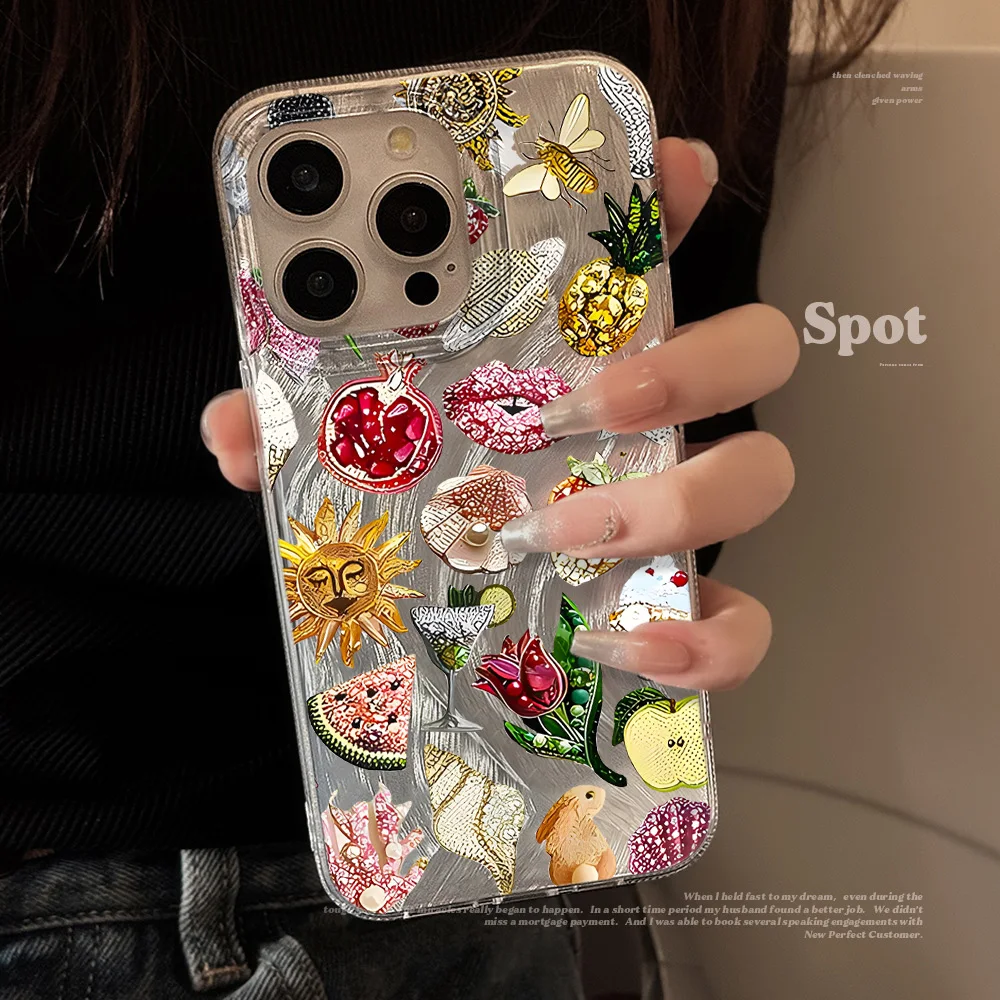 Luxury Retro Collage Silicone Phone Case For Xiaomi Redmi Note 14 13 12 11 10 Pro Plus 5G 12 14C 13C Shockproof Cover TPU Cases - view 6