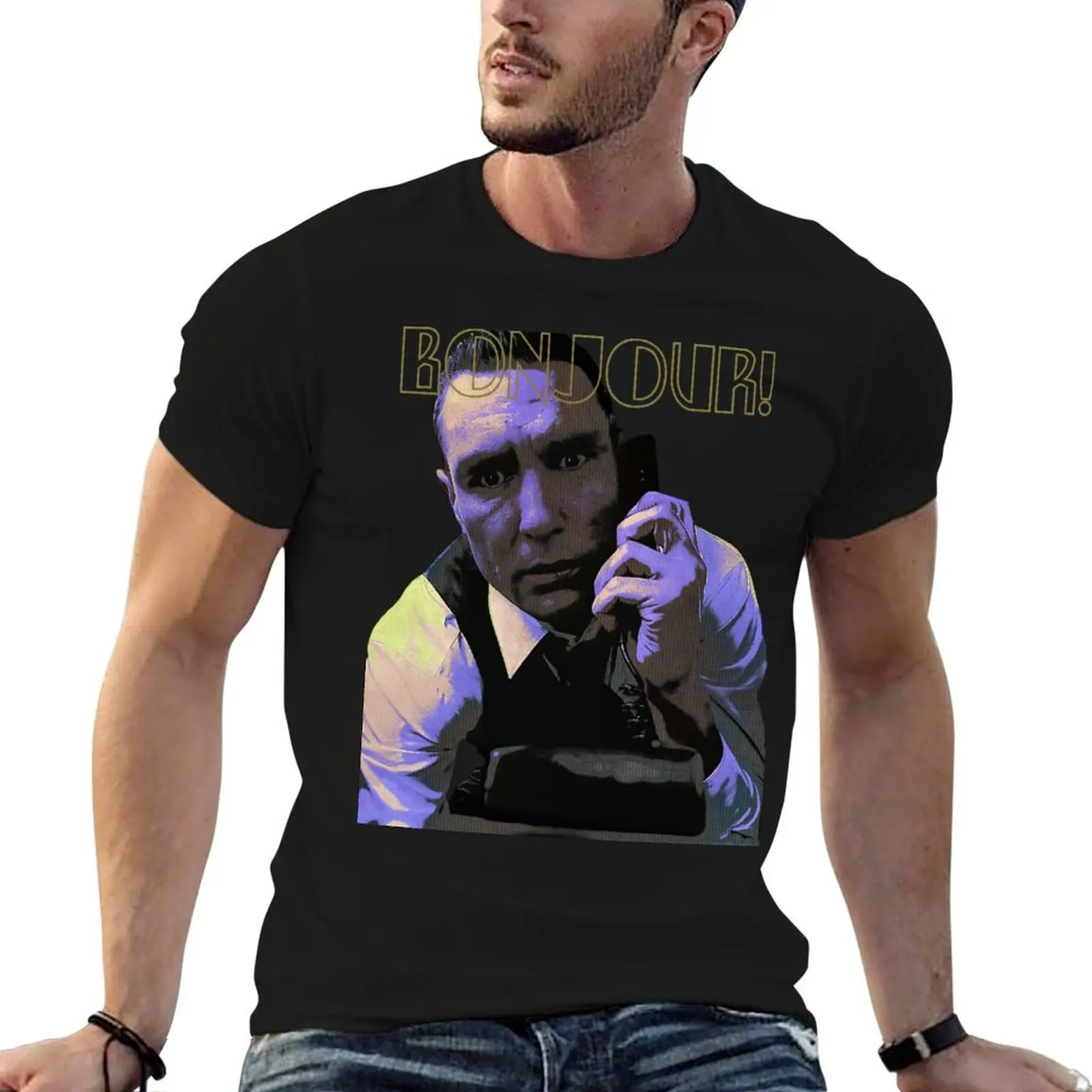 Bullet-Tooth Tony T-Shirt Work Basic Short Sleeve Top