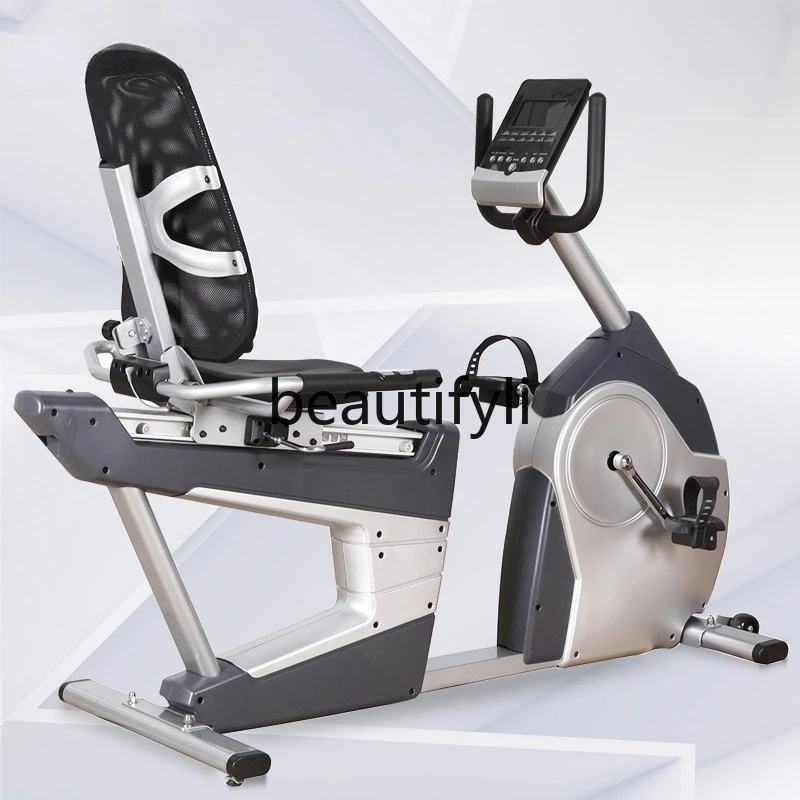 Commercial horizontal magnetic exercise bike, magnetic exercise bike