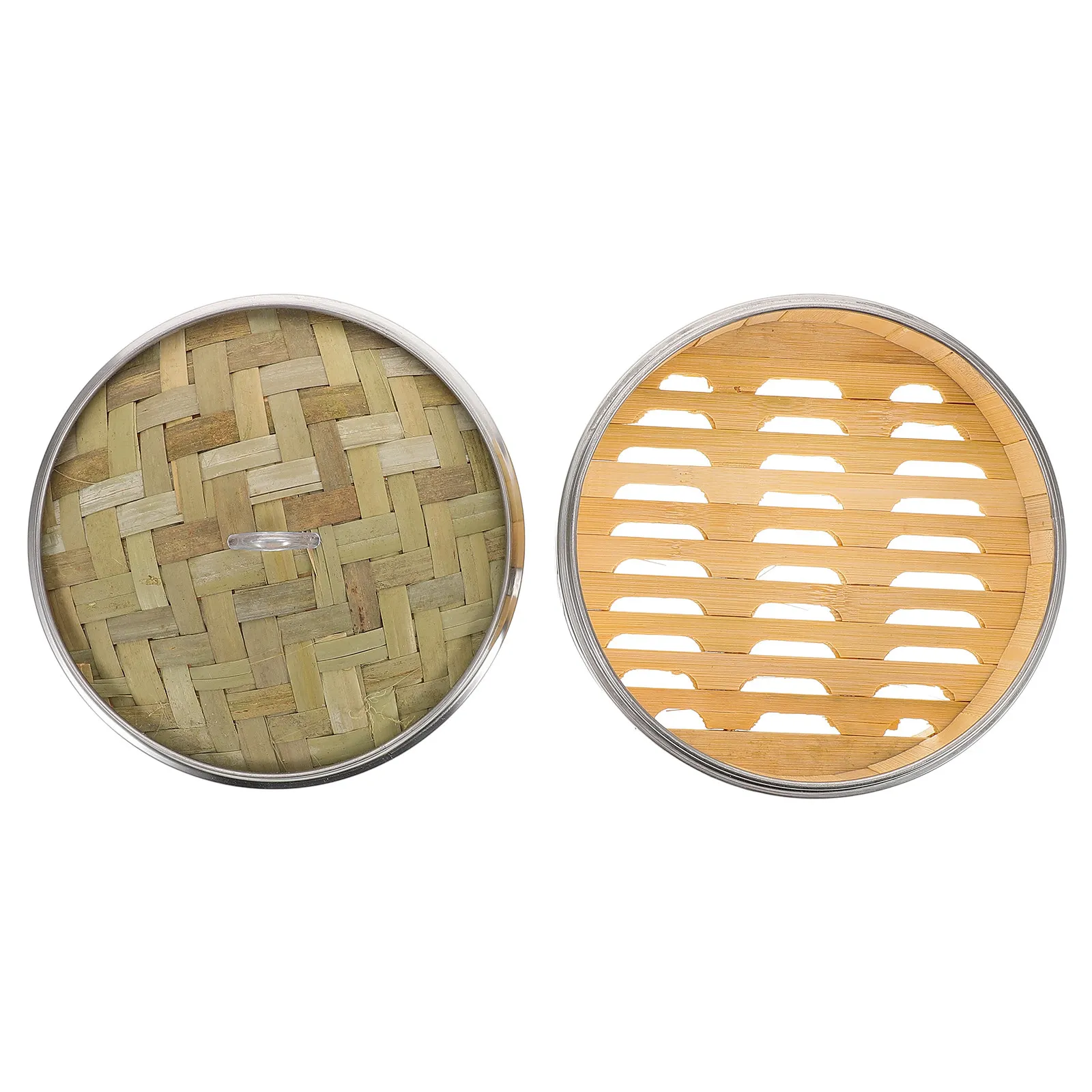 

Корзина-пароварка из бамбукового дерева 18 см с крышкой для пельменей, баоцзы, димсамов, клейкого риса, морепродуктов, овощей, коммерческое использование