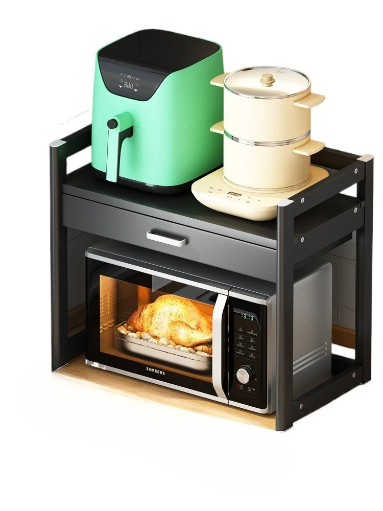 

Aluminum alloy kitchen rack, multi-function, household rice cooker, steam oven storage rack