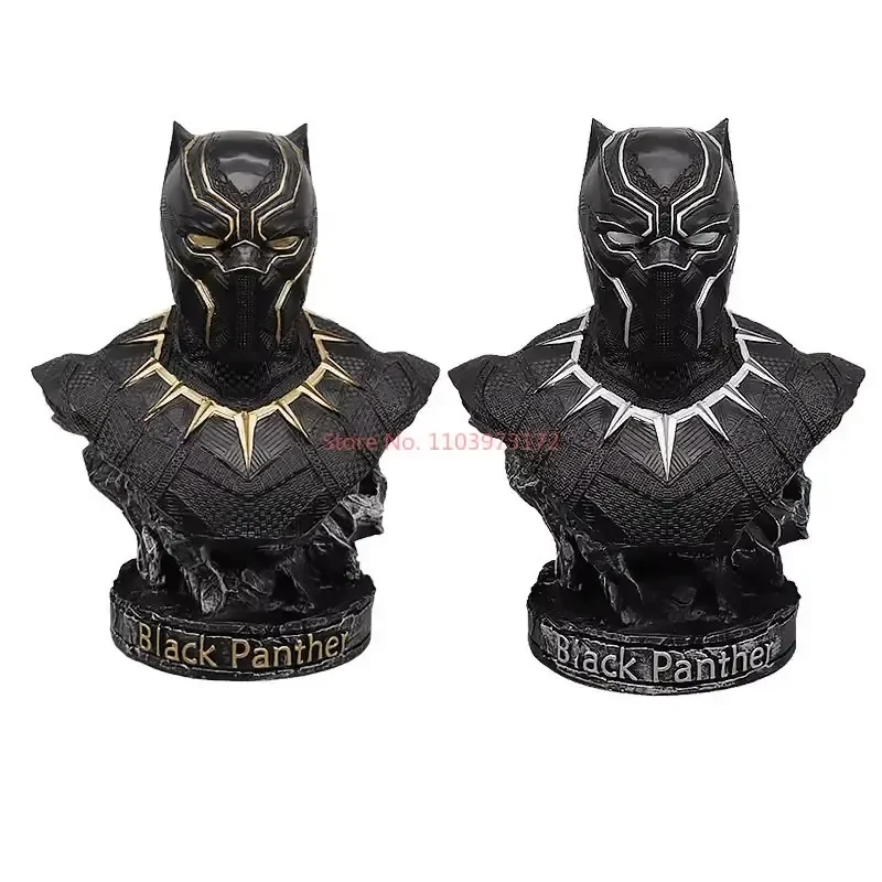 Marvel lenda vingadores peito ação homem estúdio pantera negra 36cm estátua modelo coleção brinquedos presentes para amigos classm